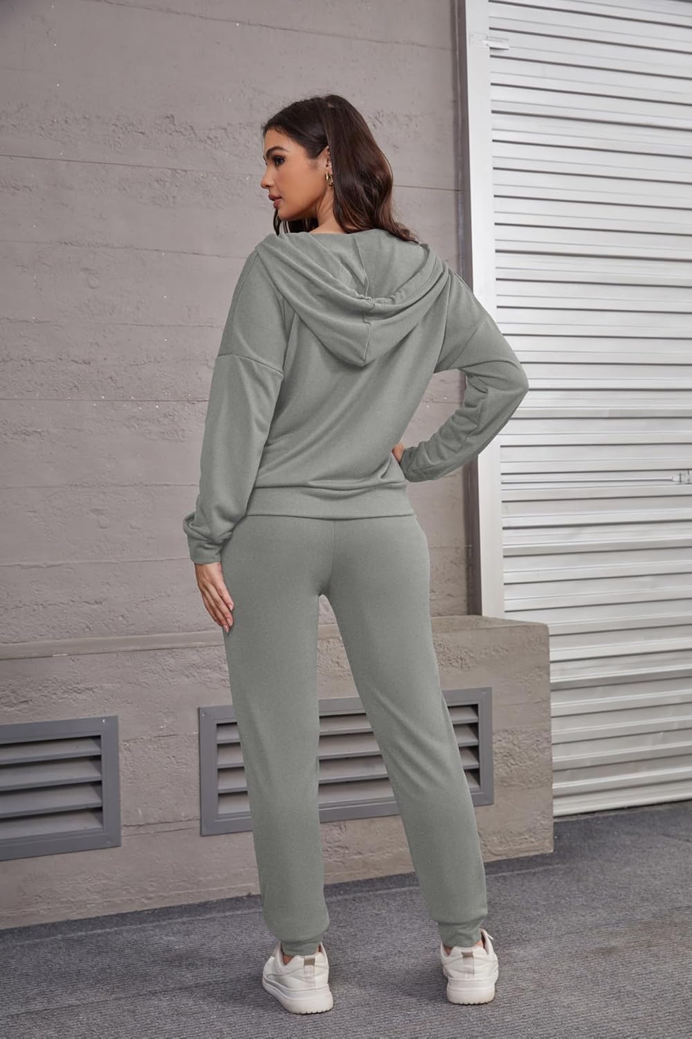 Nimsruc Two Piece Outfits For Women Jogging Suits Casual Sweatsuits Jogger - Image 6