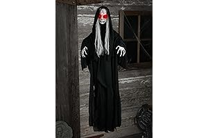 Hanging Scary Cracked Baby Skull Prop Decoration