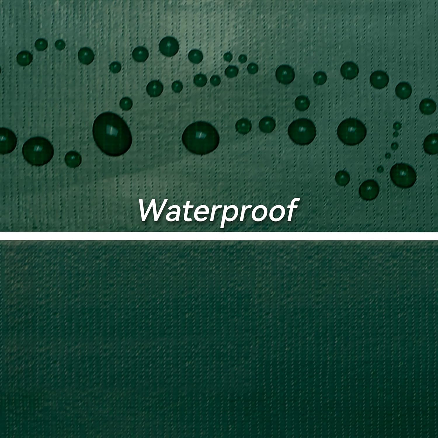 Dark Green Duct Tape- 2 inches x 10 Yards, Waterproof & All-Weather, No Residue, UV Resistant, Heavy Duty for Car, Home & Outdoor Repairs, 1 Roll