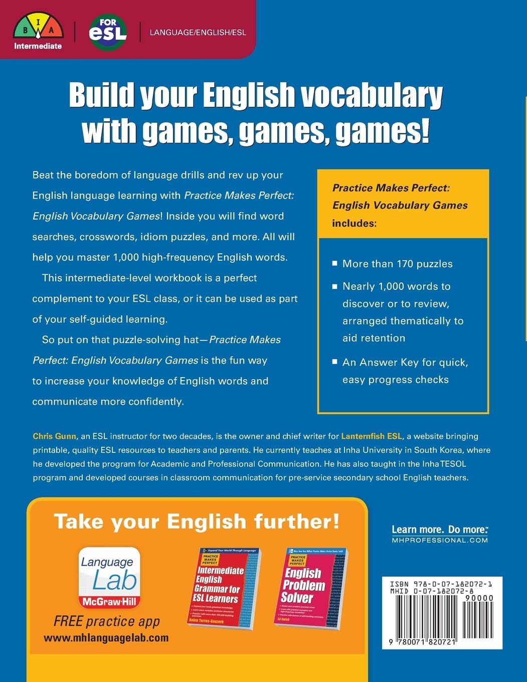 Practice Makes Perfect English Vocabulary Games (Practice Makes Perfect  Series) : Gunn, Chris: Amazon.de: Bücher