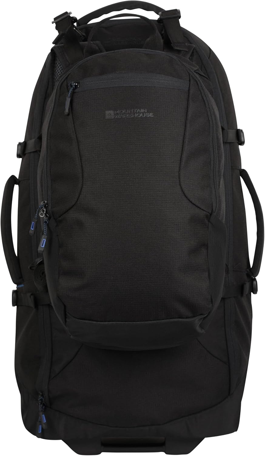 Mountain Warehouse Voyager Wheelie 50 + 20 Litre Rucksack – Padded Airmesh Back Daypack with Lockable Zips & Adjustable Straps – All Season Camping, Outdoors & Trekking Mountain Warehouse Voyager Wheelie 50 + 20 Litre Rucksack – Padded Airmesh Back Daypack with Lockable Zips & Adjustable Straps – All Season Camping, Outdoors & Trekking
