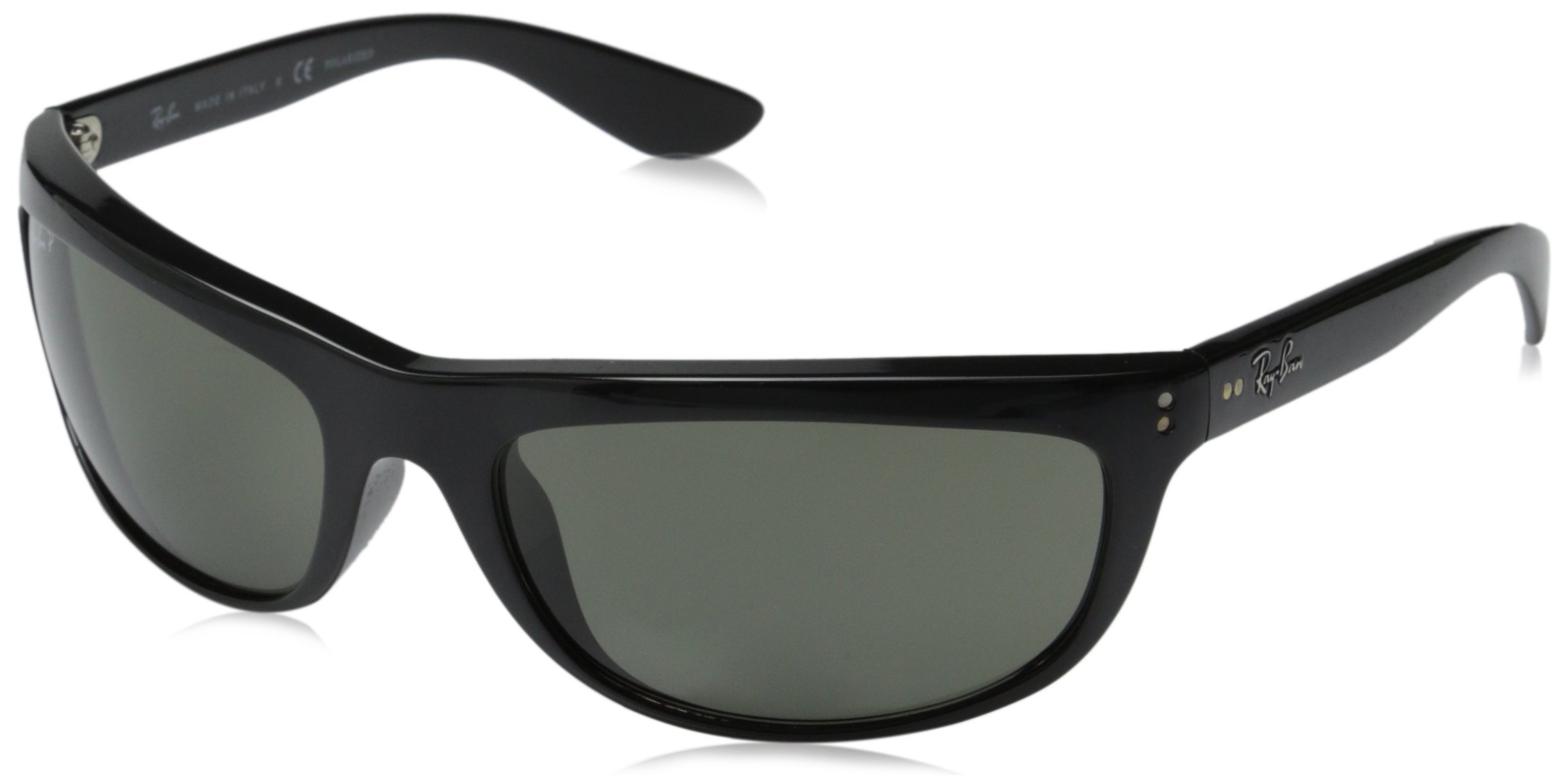 Ray-Ban 4089 Black, Crystal Green Polarised lunettes de soleil 4089 601 58 62 19 135