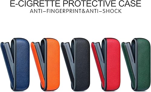 Miniatura 5 de EPMANN Cubierta lateral funda protectora funda de cuero accesorio de protección de bolsa fija apto para IQOS Iluma DVD color B