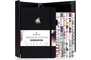 Premium Undated Daily Planner with Hourly Schedule 2021