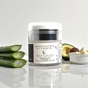 Made from Earth Vitamin C Moisturizer - Organic Anti-Aging Cream for Face, Eyes and Neck, 2 oz