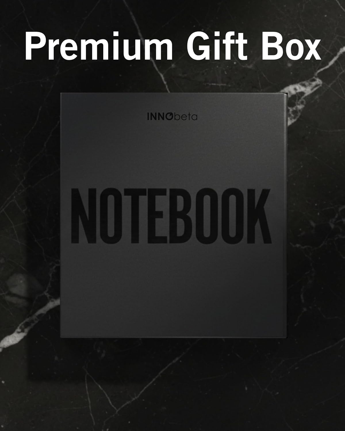 InnoBeta Personalized Notebook for Men, Hardcover Leather Journal for Writing, Travel, Business, Work & School, Note Taking, A5 Diary Notepad, 5.7"×8.3" Black, J - Image 7