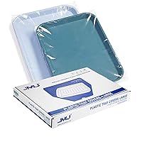 Vista 7 de JMU 500 fundas para bandejas dentales, 10.5 x 14 pulgadas, fundas de plástico desechables para bandejas de tamaño B Ritter