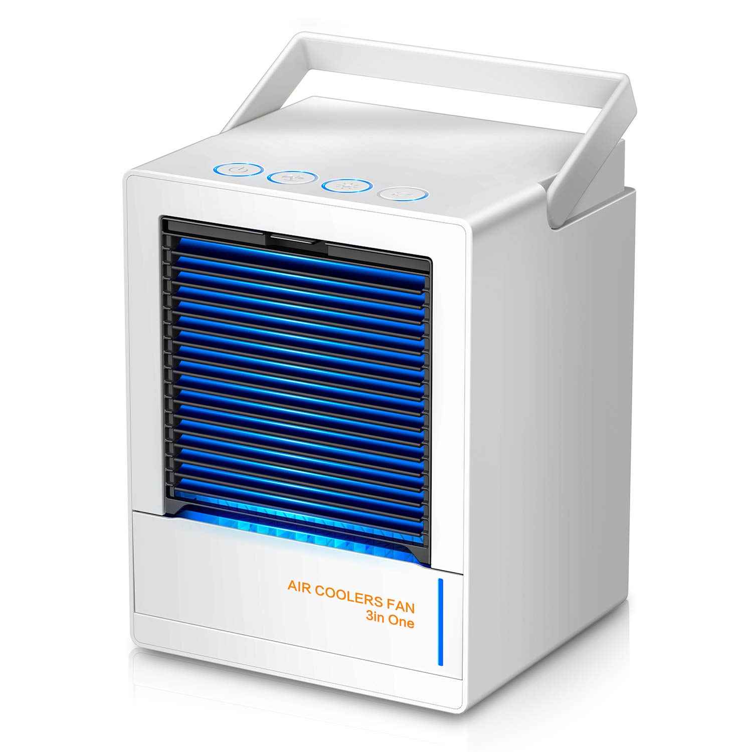 Amazon | 【自動首振り＆5000mah大容量】 冷風機 冷風扇 静音 小型