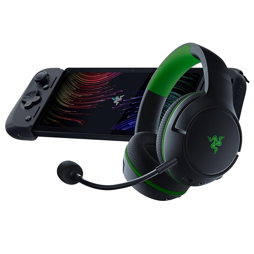 Immagine del prodotto Razer Edge Kaira Pro - Android Gaming Handheld with Kishi V2 Pro Controller & Wireless Headset for Xbox Series X and Mobile Xbox Gaming