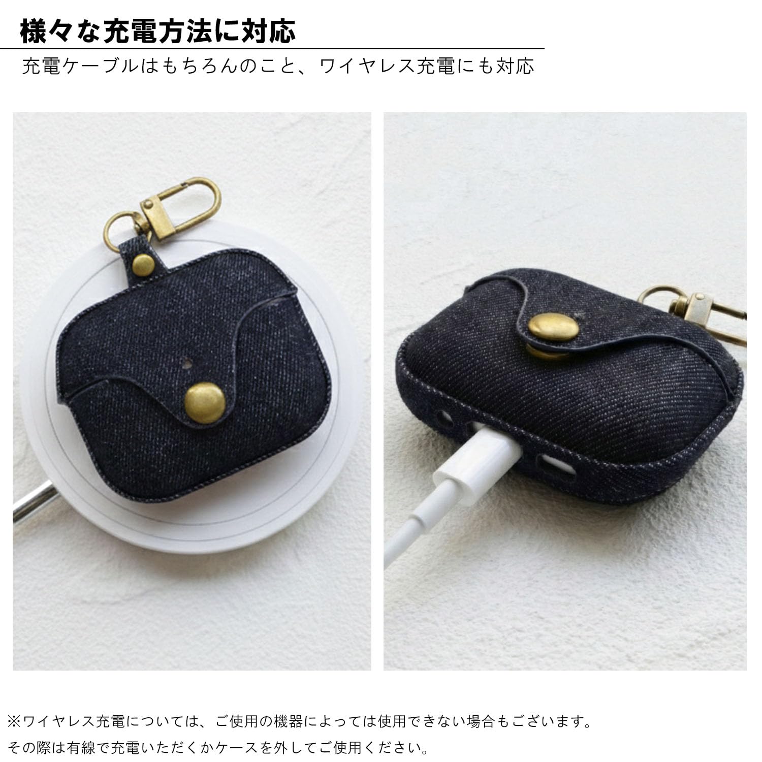 Amazon | EDWIN 正規品 AirPods Pro 第3世代 専用 ケース ストラップ