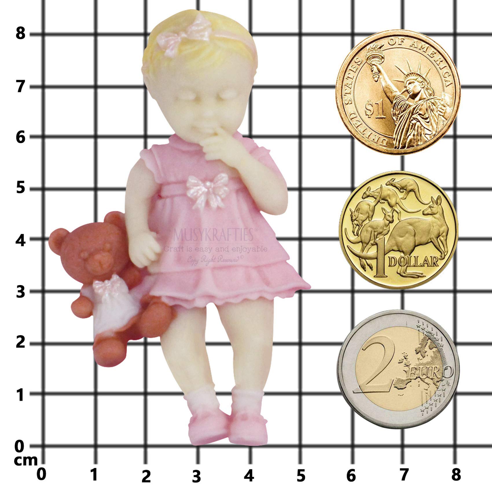 Musykrafties Grand Moule En Silicone Pour Décoration De