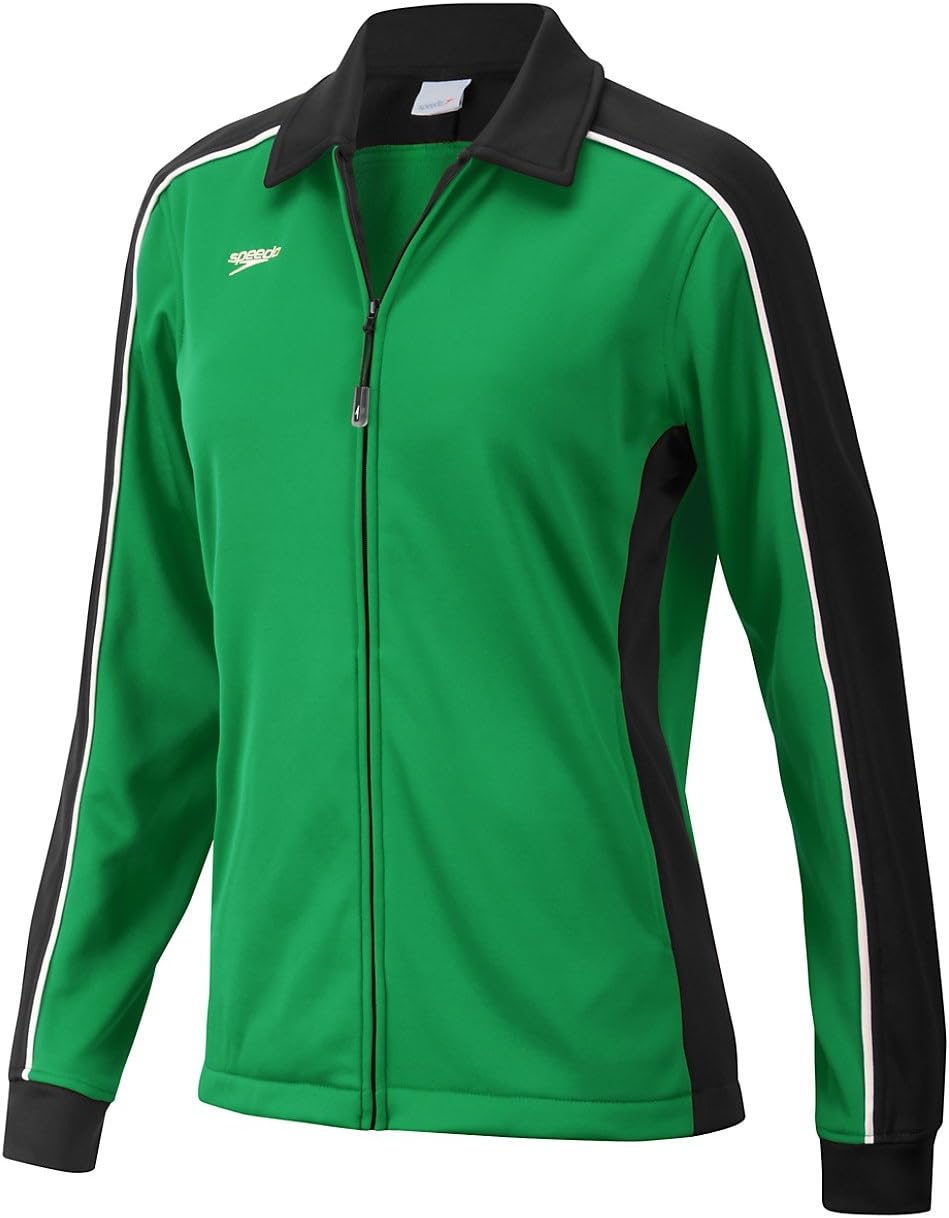 Speedo Women's Jacket Full Zip Collard Streamline Team Warm Up