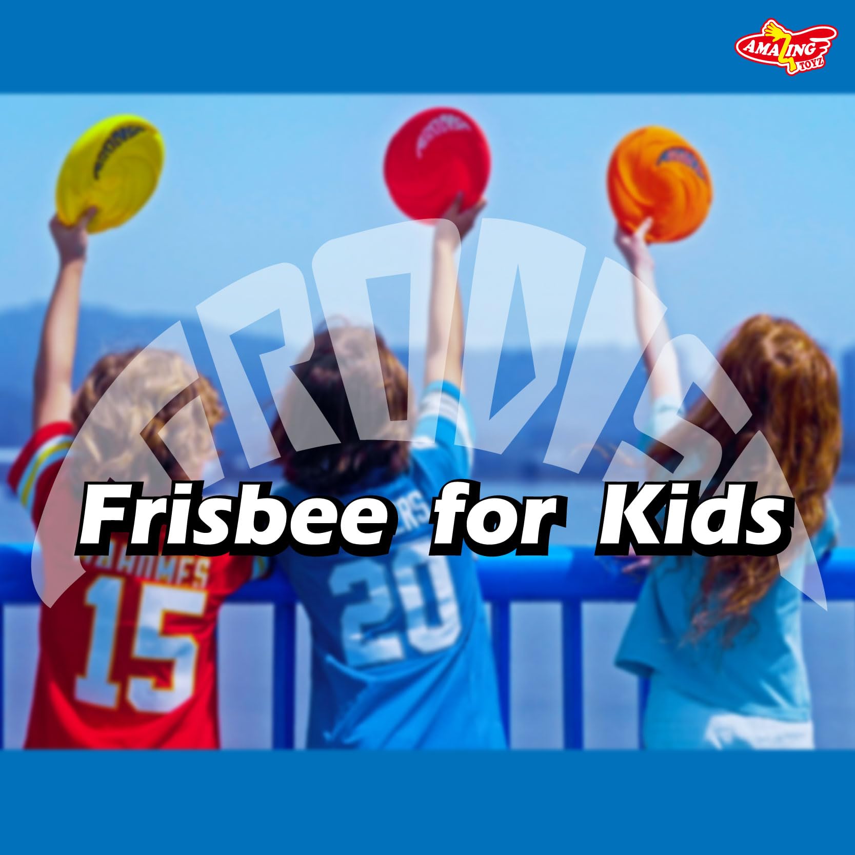 AMAZING TOYZ Tirodisc Frisbee pieghevole per bambini e adulti, disco volante in morbido silicone da 20 cm, portatile, tascabile, impermeabile, giocattolo per spiaggia, parco, giochi in piscina, facile