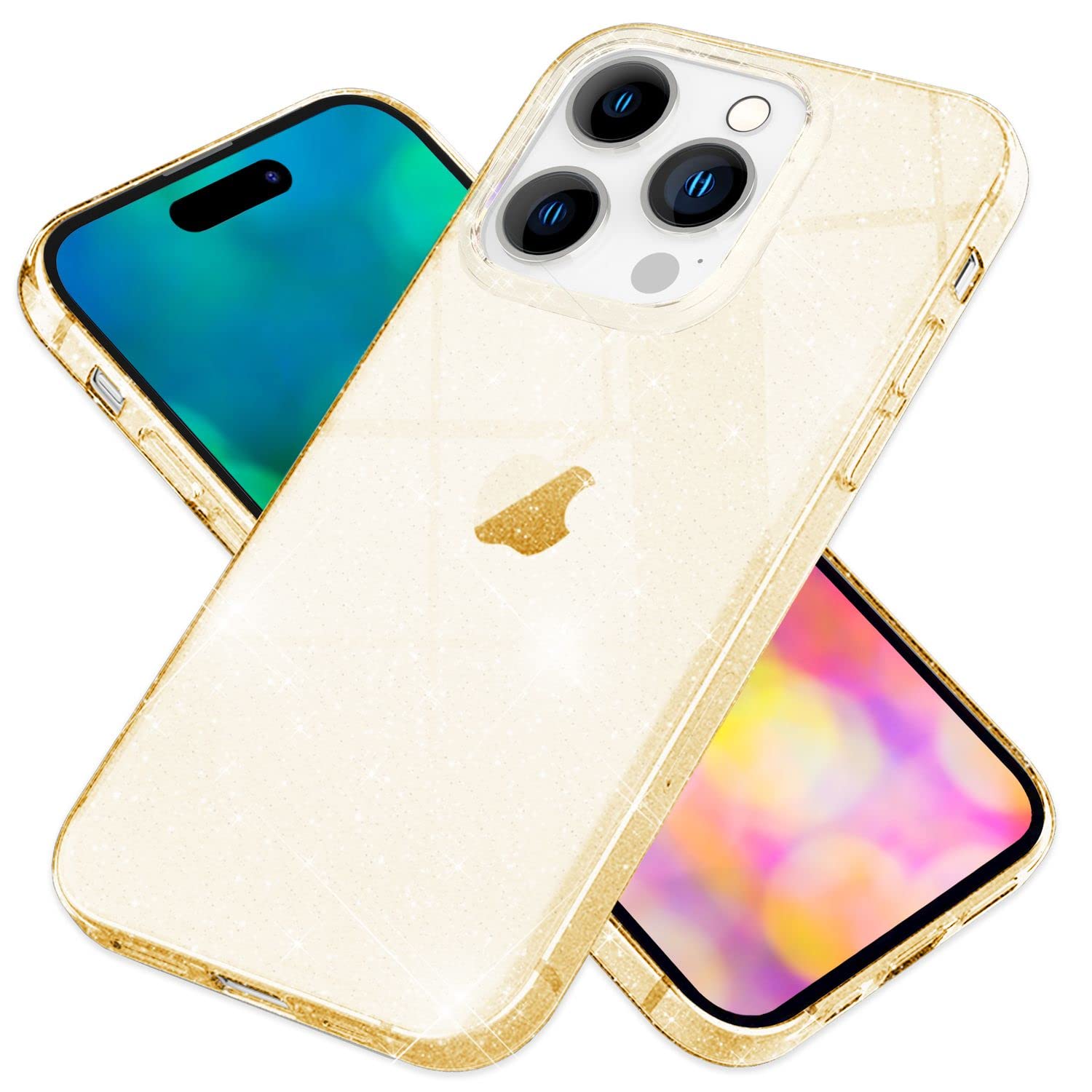 Coqinen 9X Cover per iPhone 14 6.1 Pollici, Custodie Morbido Silicone Case Tinta Unita Ultra Sottile TPU Flessibile Gomma Protezione Posteriore Antiscivolo Protettiva Skin Caso, 9 Colori