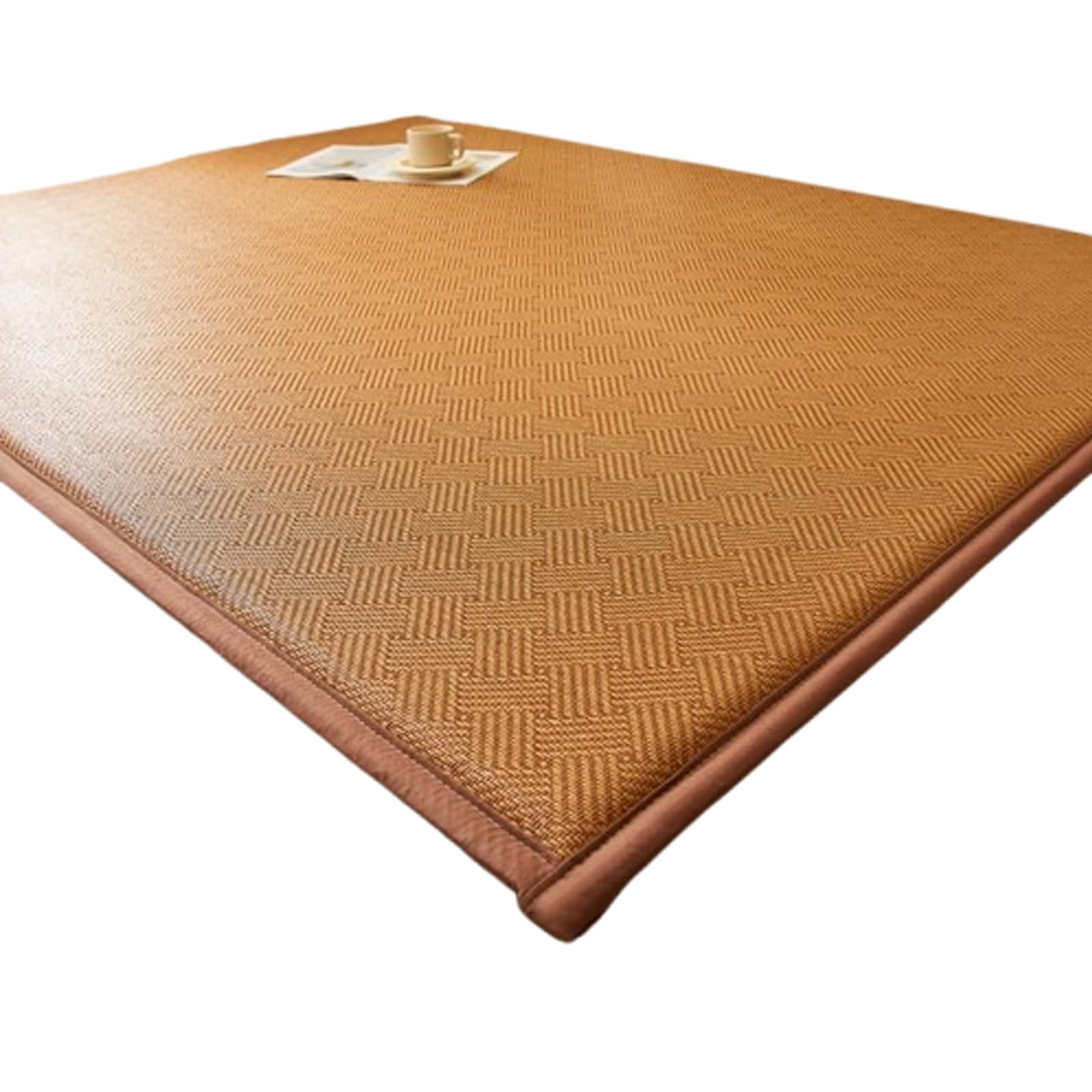 Futón japonés plegable para colchón, transpirable, suave y cómodo, diseño tradicional, ahorra espacio, 90 x 190 cm, perfecto para el hogar y viajes (patrón 2)
