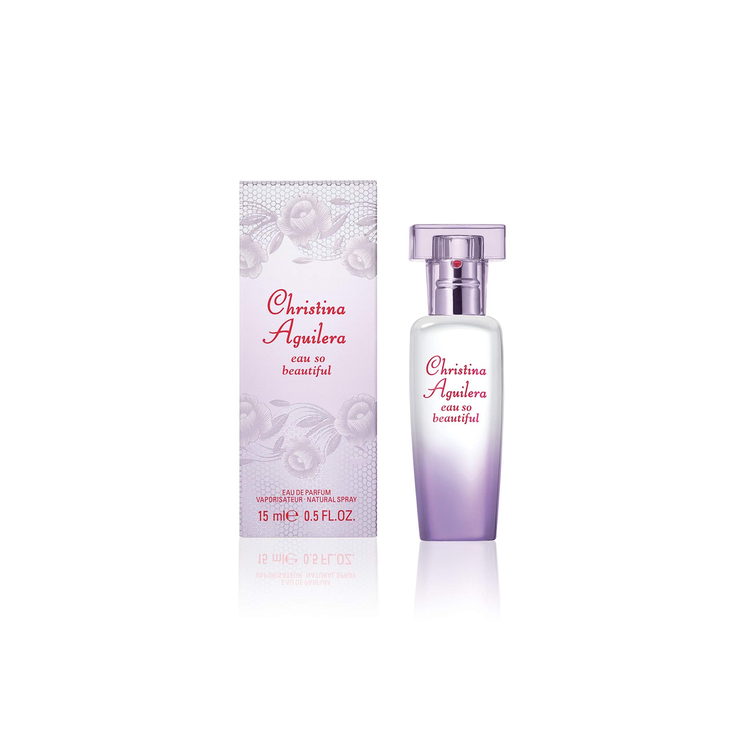 Christina Aguilera - Eau So Beautiful, Parfüm für Damen, mit Noten von Magnolie - 15 ml