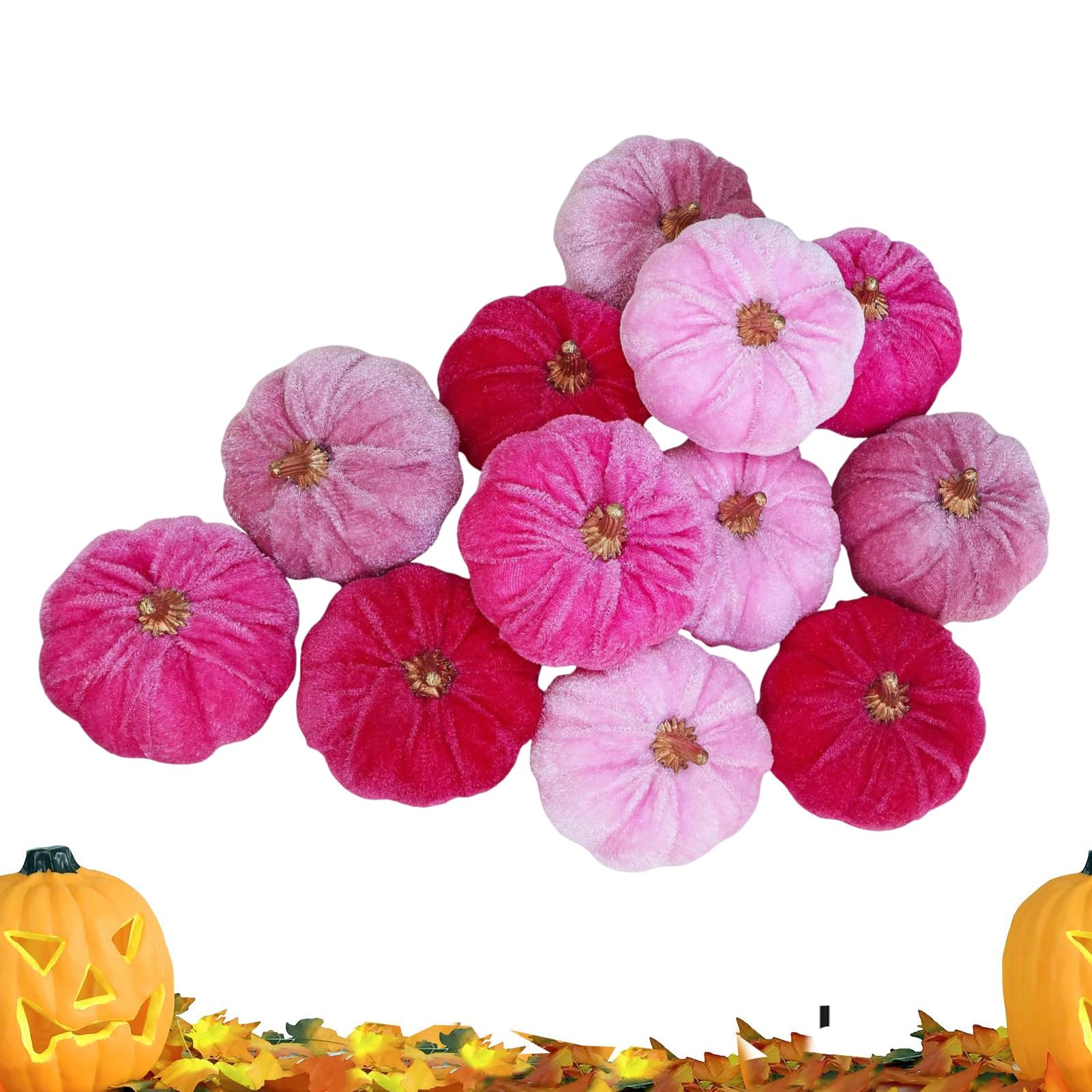 Citrouilles artificielles de Thanksgiving pour décoration rustique d'automne