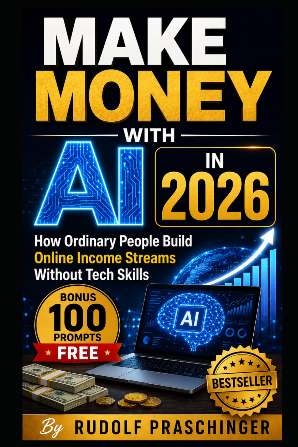 MAKE MONEY WITH AI IN 2026: How Ordinary People Build Online Income Streams Without Tech Skills
