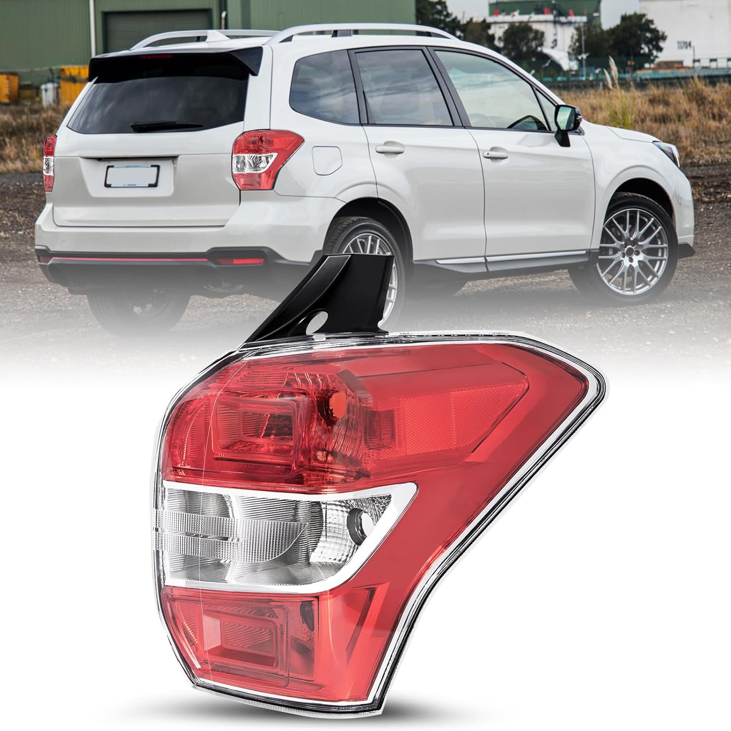 Taillight Assembly for 2014 to 2016 Subaru Forester Pickup Rear Tail Light Right Passenger Side