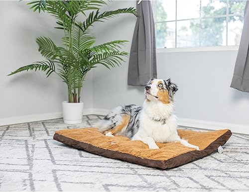 Miniatura 3 de Armarkat Cama marrón para mascotas, 39 x 28 x 5 pulgadas