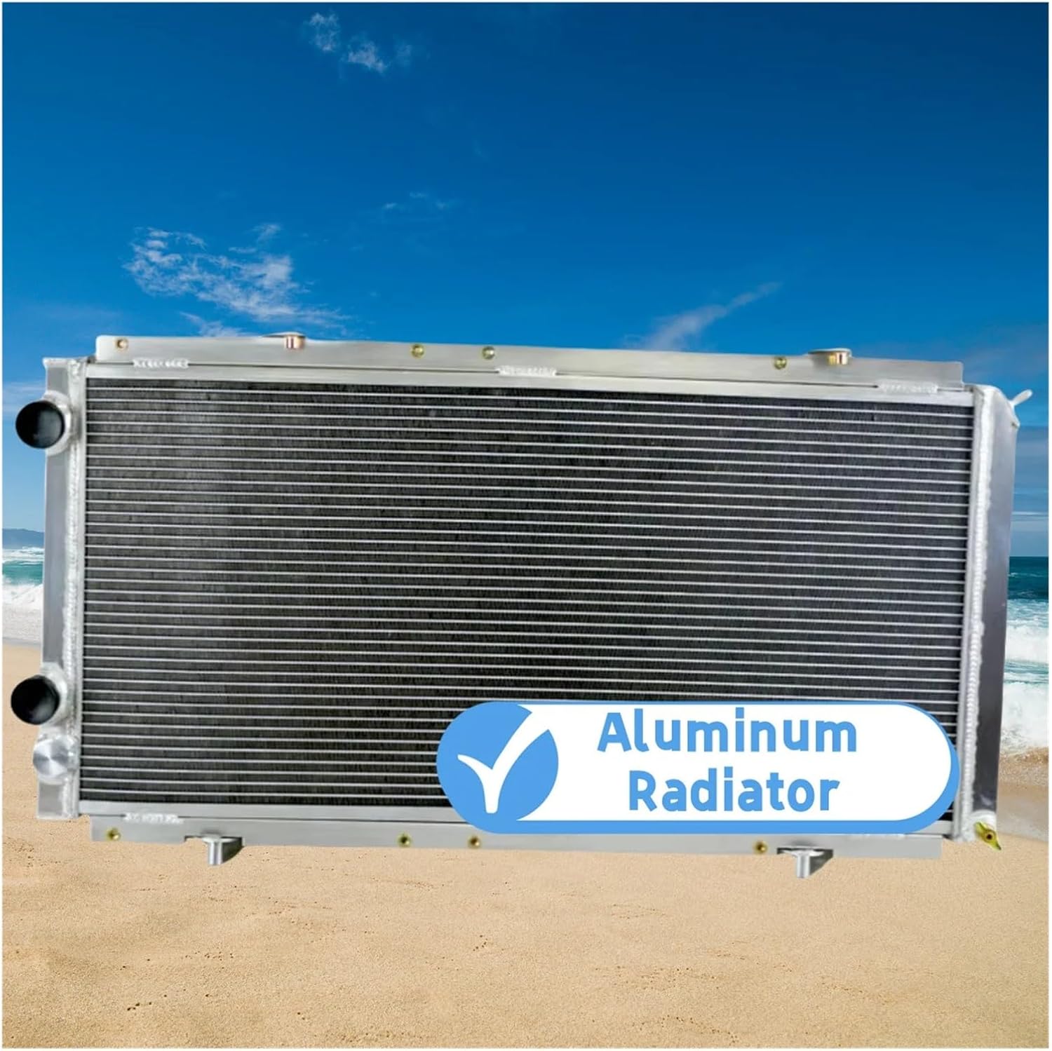 Compatible With CITROEN JUMPER RELAY/Compatible With PEUGEOT BOXER/FIAT DUCATO 1994-2006 Aluminum Radiator 95 96 97 98 99 00 01 02 03 04 05