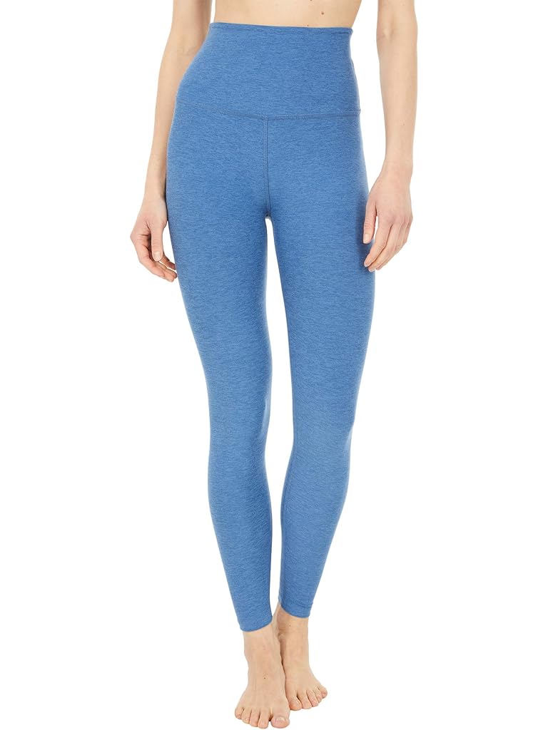 Blue Beyond Yoga Spacedye Caught In The Midi High-Waisted Legging