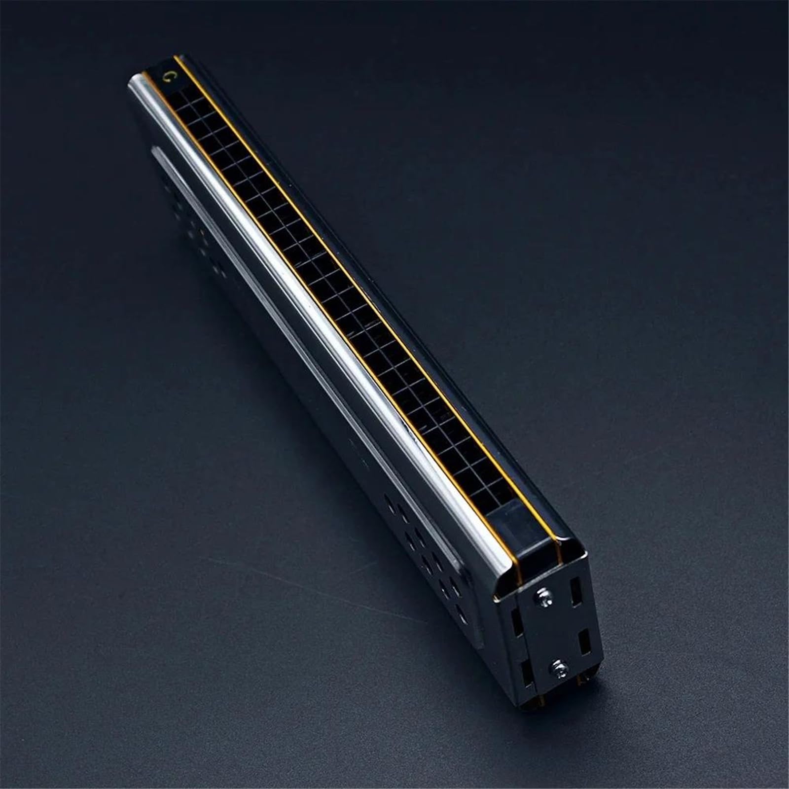 Armonica Cromatica Tremolo Per Armonica A Chiave C A 24 Fori Doppio Lato
