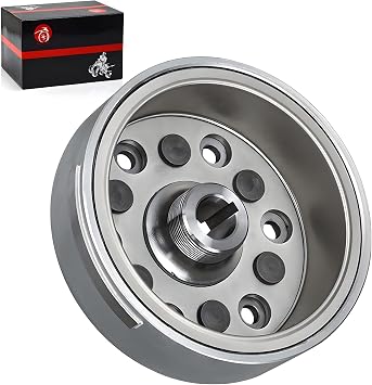 Flywheel Rotor For Yamaha Warrior 350 1990-2001 Big Bear 350 1990-1997 Kodiak 400 1993-1998 MOTO-4 350 YFM350ER 1990-1995 3HN-85550-01-00