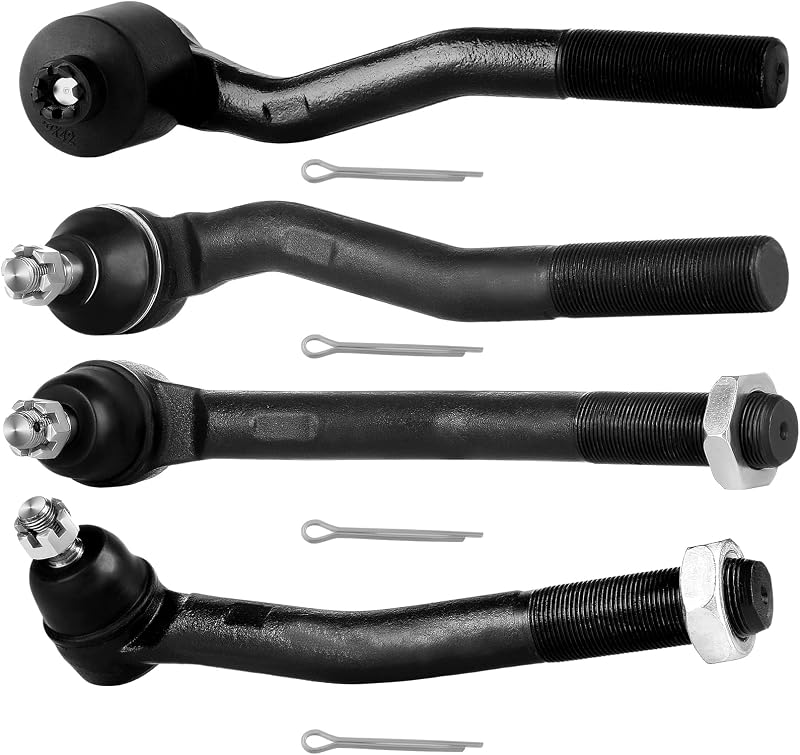 Kit de terminais de direção dianteiros SCITOO para Jeep Grand Cherokee 1999 a 2004 – 4 peças