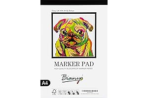 Bianyo A4 Sketch Book - Marker Heaven for Your Artistic Expressions!