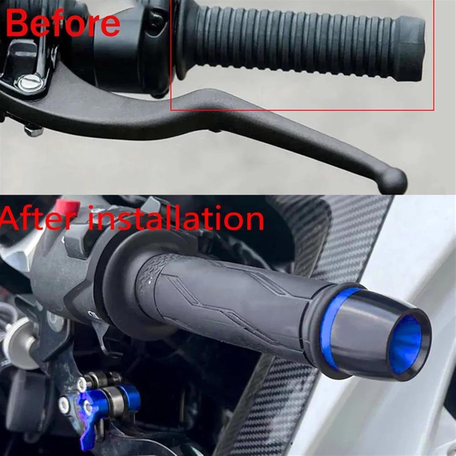 Handlebar Accessories for Black Spirit 2010 2011 2012 2013-2023 2024 Motorcycles Handlebar Grip Bar End Cap Plug Slider Parts