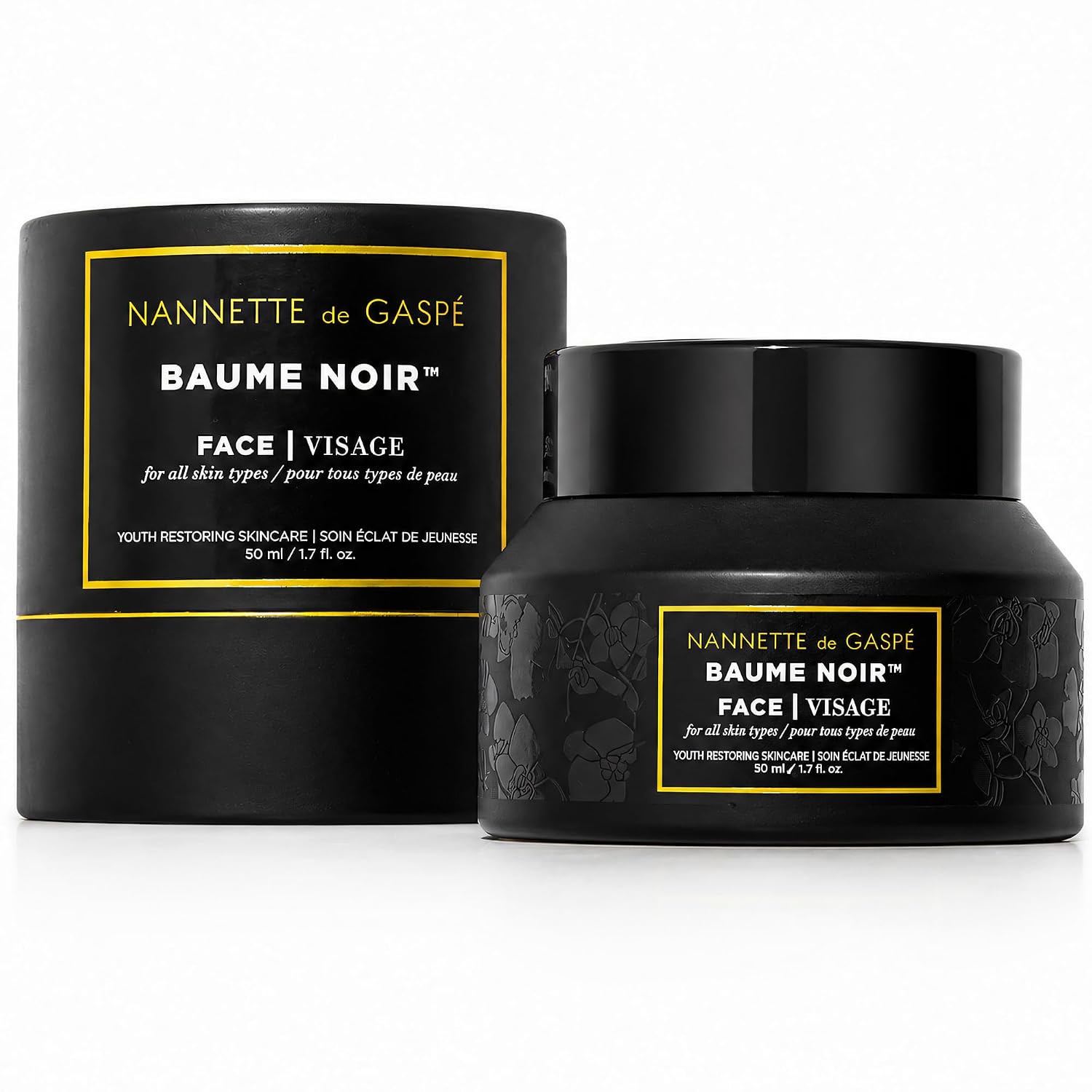 NANNETTE de GASPÉ Baume Noir™ Face – Face Cream, Moisturizer & Primer
