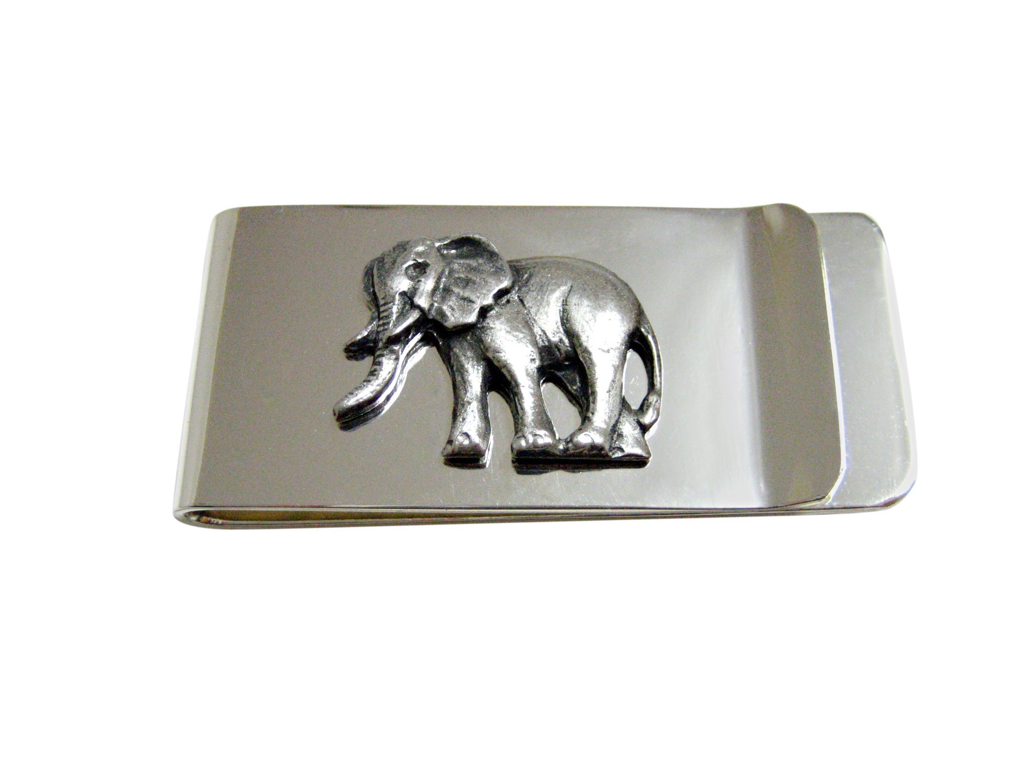 kiola designs Textured Elephant Money Clip, NA-picture-12