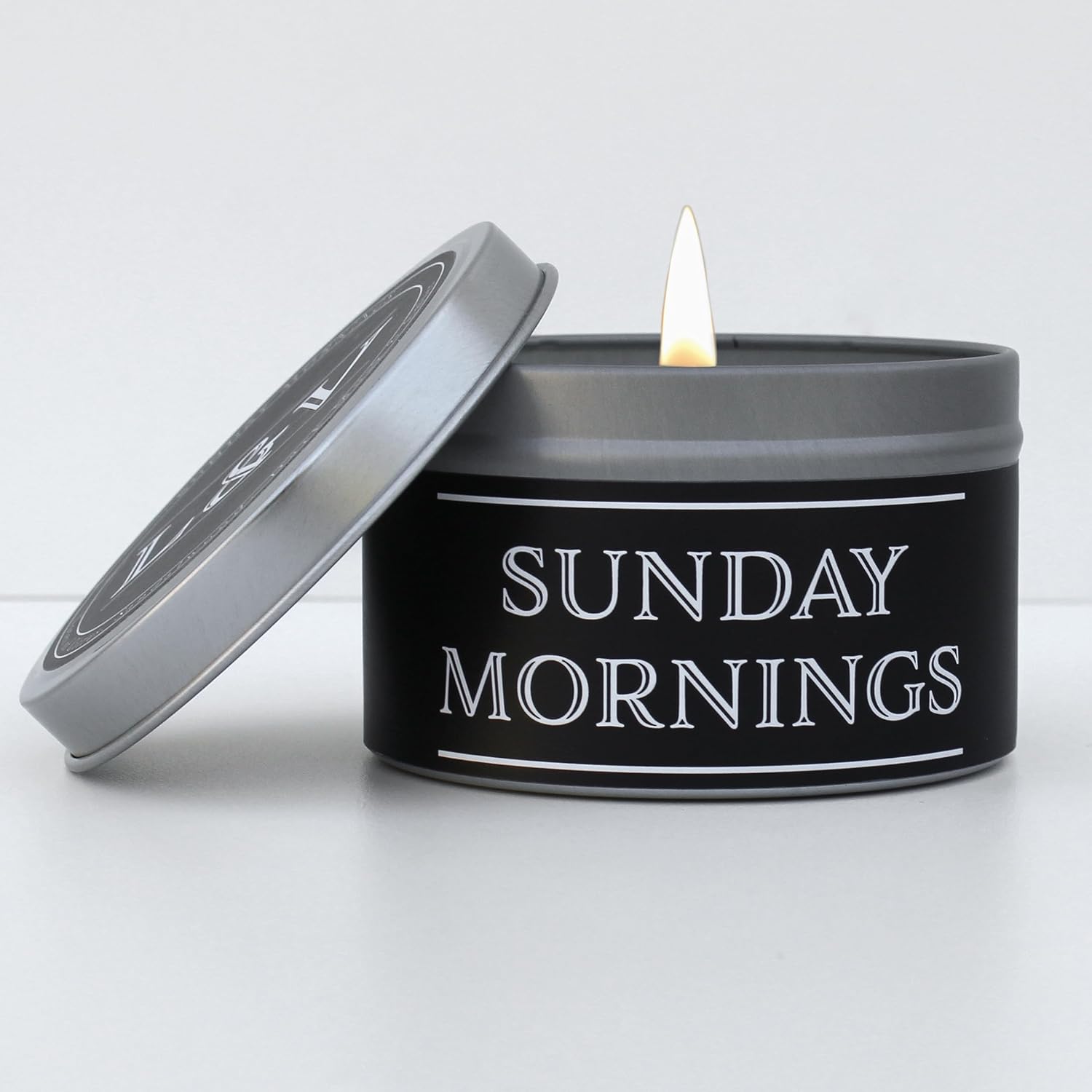 Nontoxic Scented Candles for Men Sandalwood, Amber