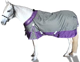 Derby Originals Windstorm Nordic-Tough 1200D Ripstop Waterproof Winter Heavyweight Horse Turnout Blankets with 300g Insulation