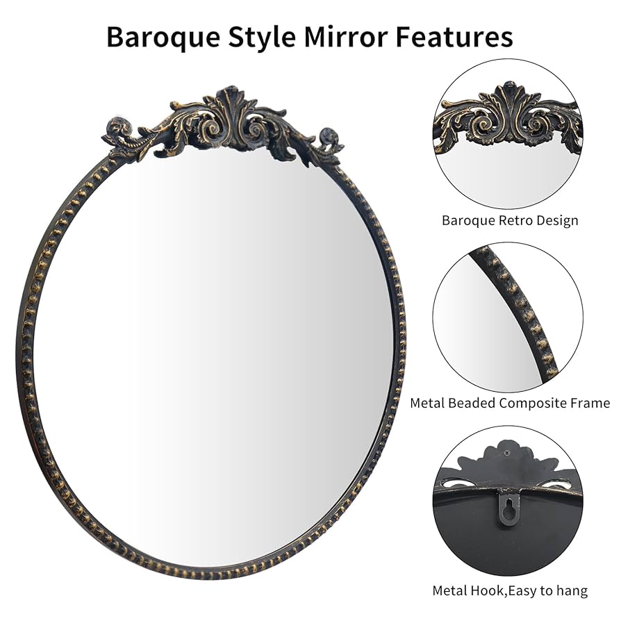 アンティークブラックミラー　黒 710JEKZvrKL._UF894,1000_QL80_.jpg