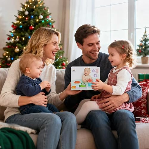 Miniatura 7 de Juguetes de baño para bebés para niños, 16 juguetes de agua para bañera sin moho con botes flotantes, cucharas y bolsa de almacenamiento, sin