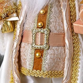 サンタクロースドール アンティークホワイトベージュ サンタクロースドール アンティークホワイトベージュ サンタクロース