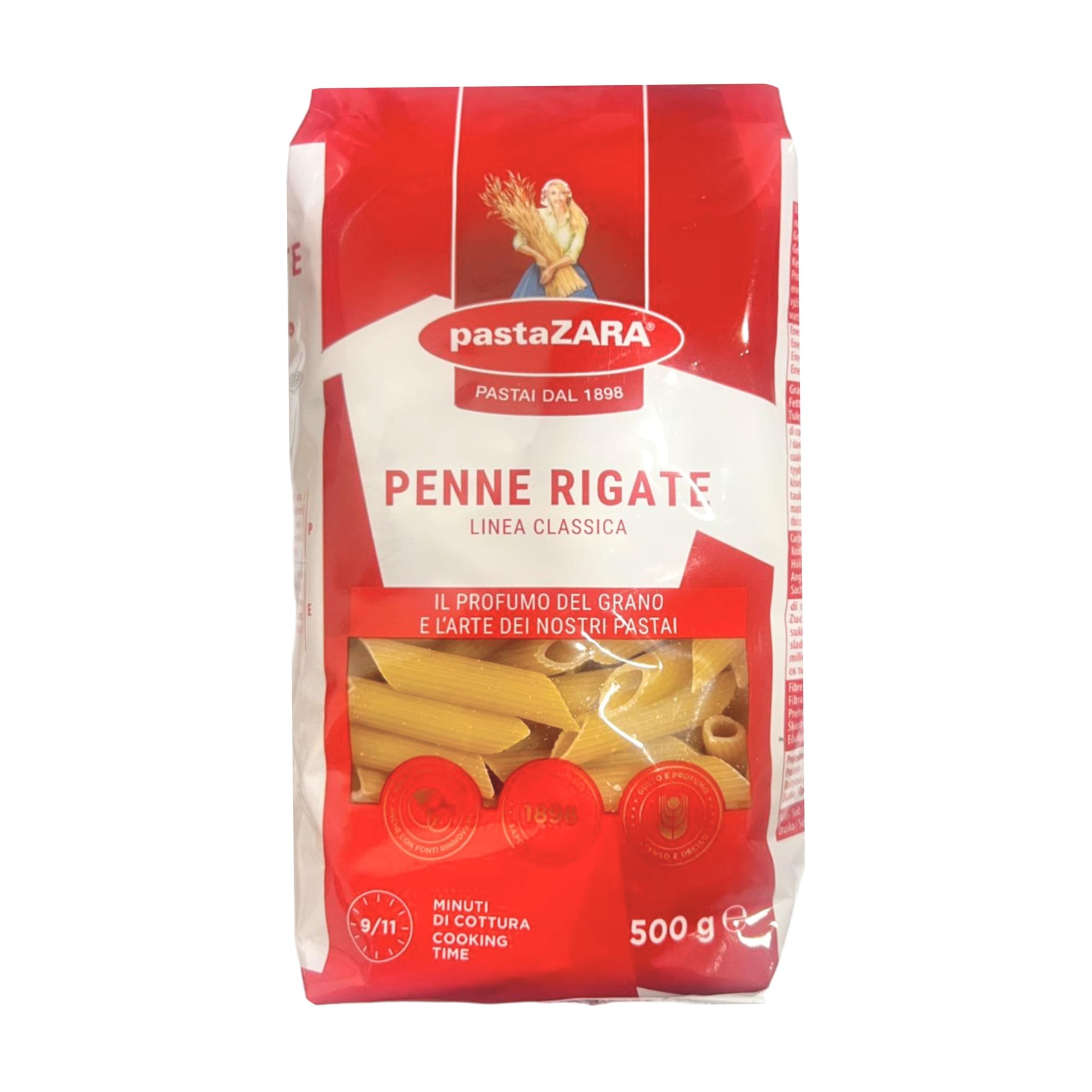 Pasta Zara Penne Rigate, 500 gm