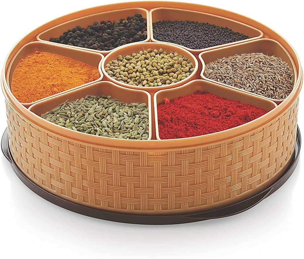 Nakoda Plastic Masala Spices Box