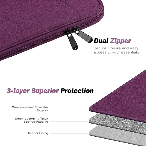 Miniatura 5 de MoKo Funda para tablet de 9 a 11 pulgadas, compatible con iPad Air 5 de 10.9 pulgadas 2022, iPad Pro 11 2021-2018, iPad 10.2 2021-2019, iPad Air 4