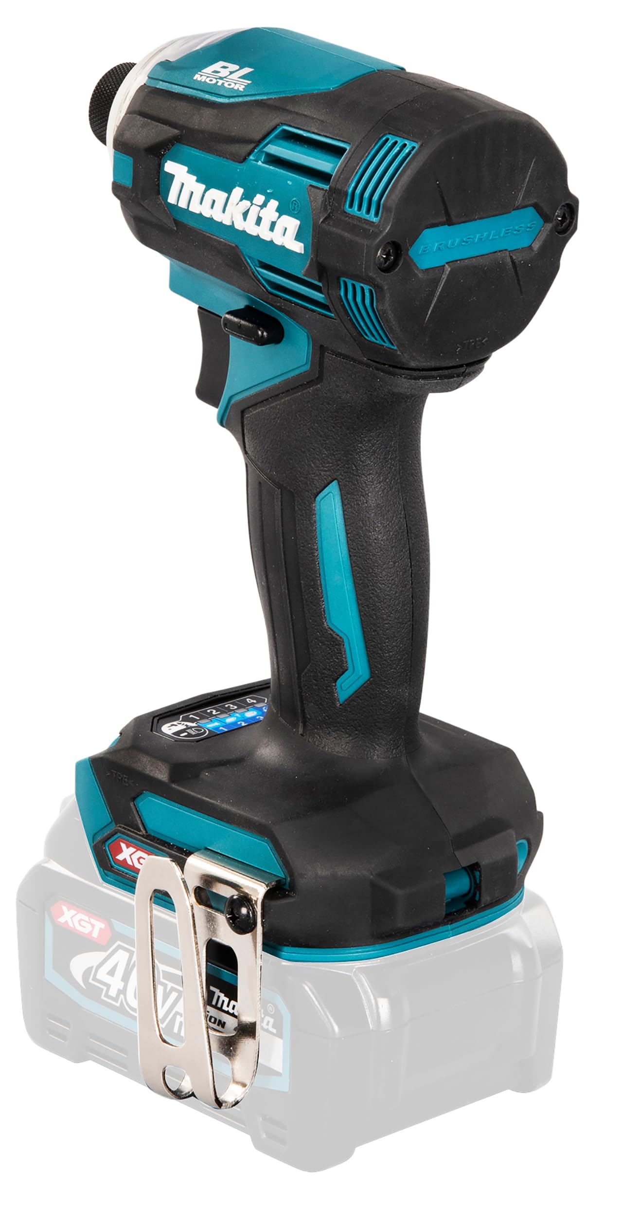 MAKITA TD001GZ 40V Max Li-ion XGT Brushless Impact Driver – Batterie e caricabatterie non inclusi