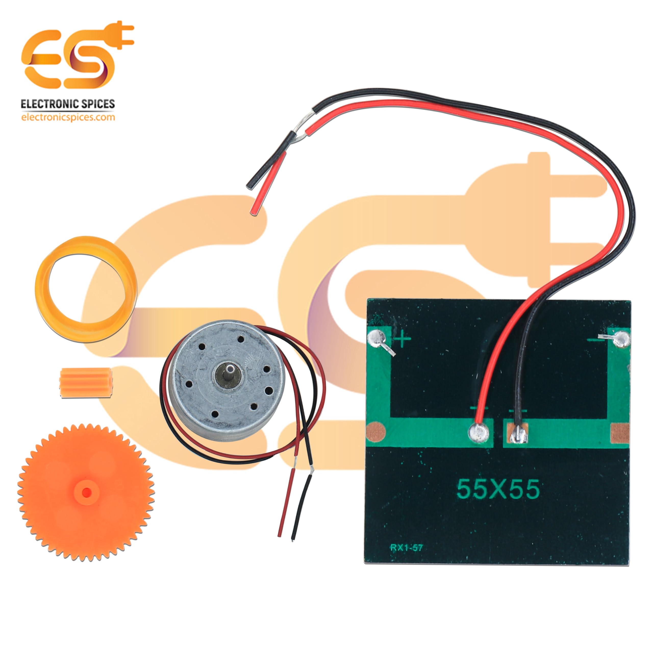 Electronic Spices STEM Educational DIY Wooden Assembly Solar Car Kit - Image 8 thumbnail