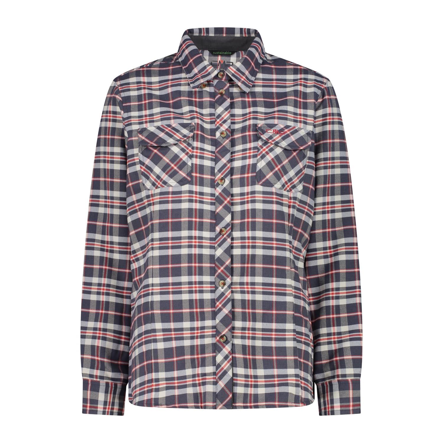 CMP Woman Shirt Button Down Shirt Donna