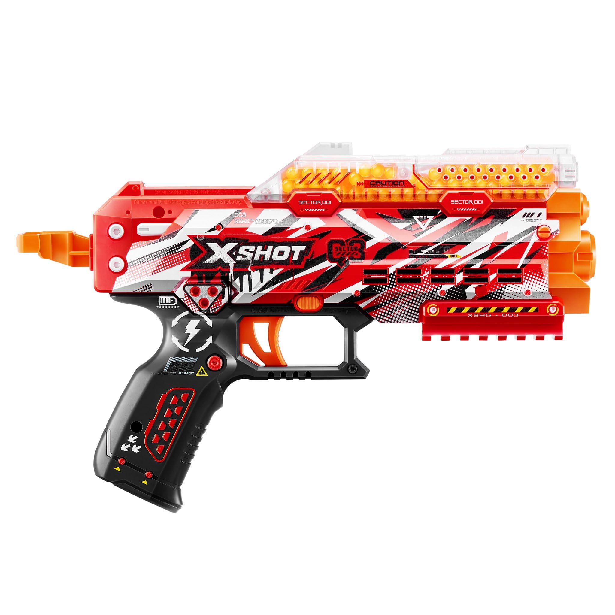 X-Shot Hyper Gel Blaster Stinger Prime - with 1000 Gel Pellets & Safety Goggles, standard size - Image 2