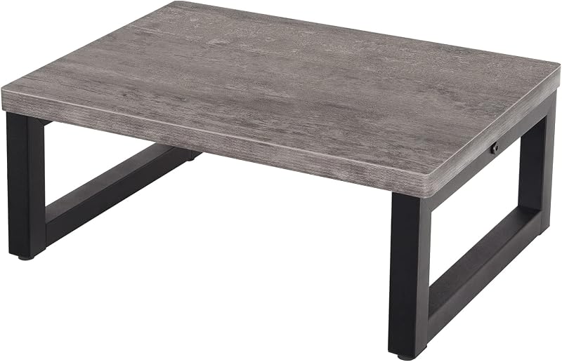 Snughome Taburetes de madera para adultos y niños, taburete de noche de madera maciza para adultos con capacidad para hasta 350 lb, taburete de un solo paso para cocina, dormitorio, sala de estar, baño, autoensamblaje (gris)