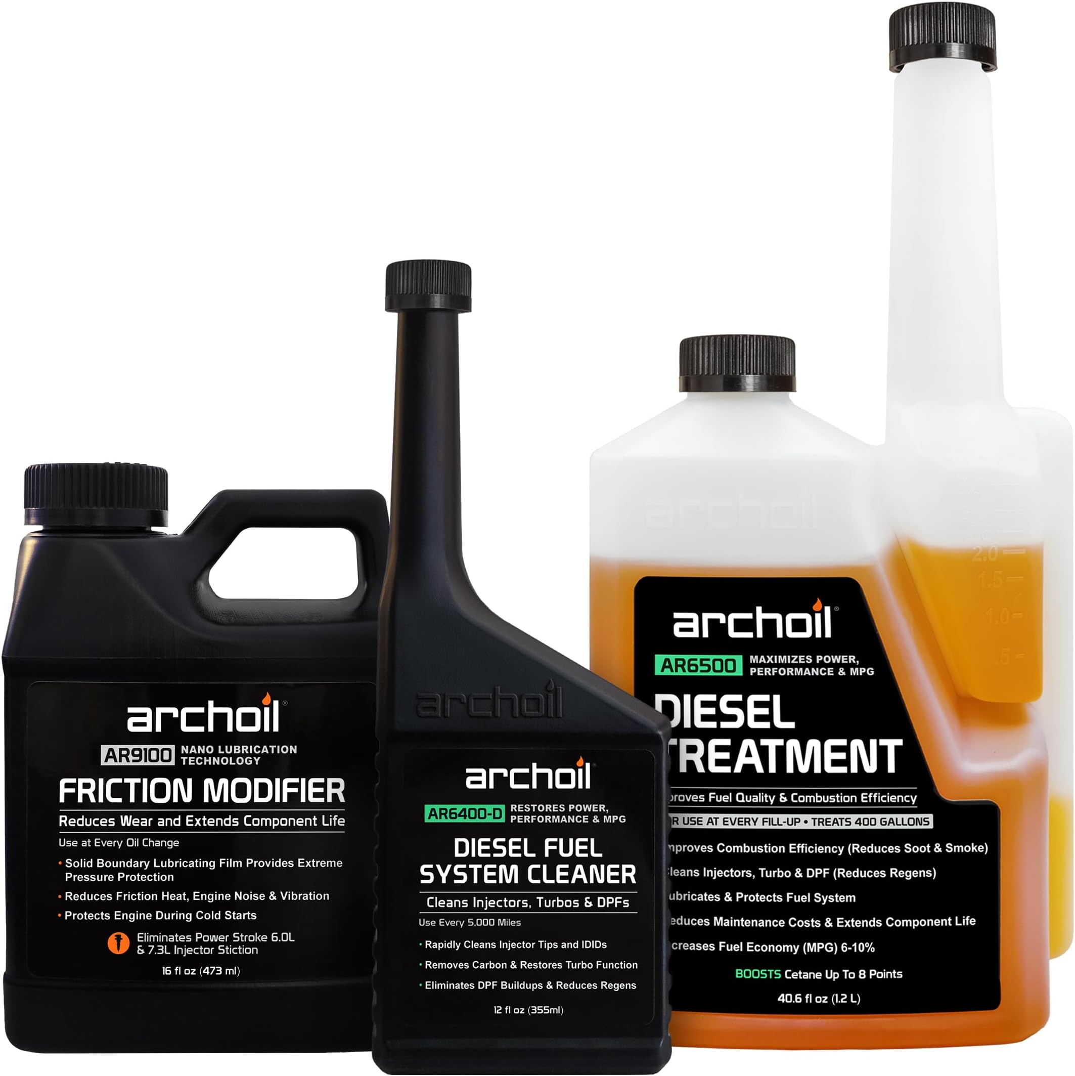 Archoil Diesel Fuel System Kit AR6500 Diesel Treatment