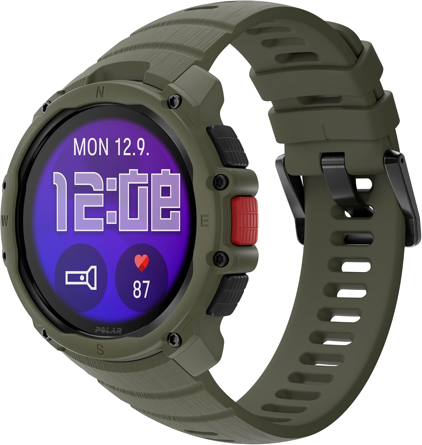 Polar Street X – GPS Running Sports Watch – Rugged Waterproof – 170+ Sport Profiles – 10 Day Battery – AMOLED Display – Wrist Based Heart Rate Monitor – Built-in Flashlight