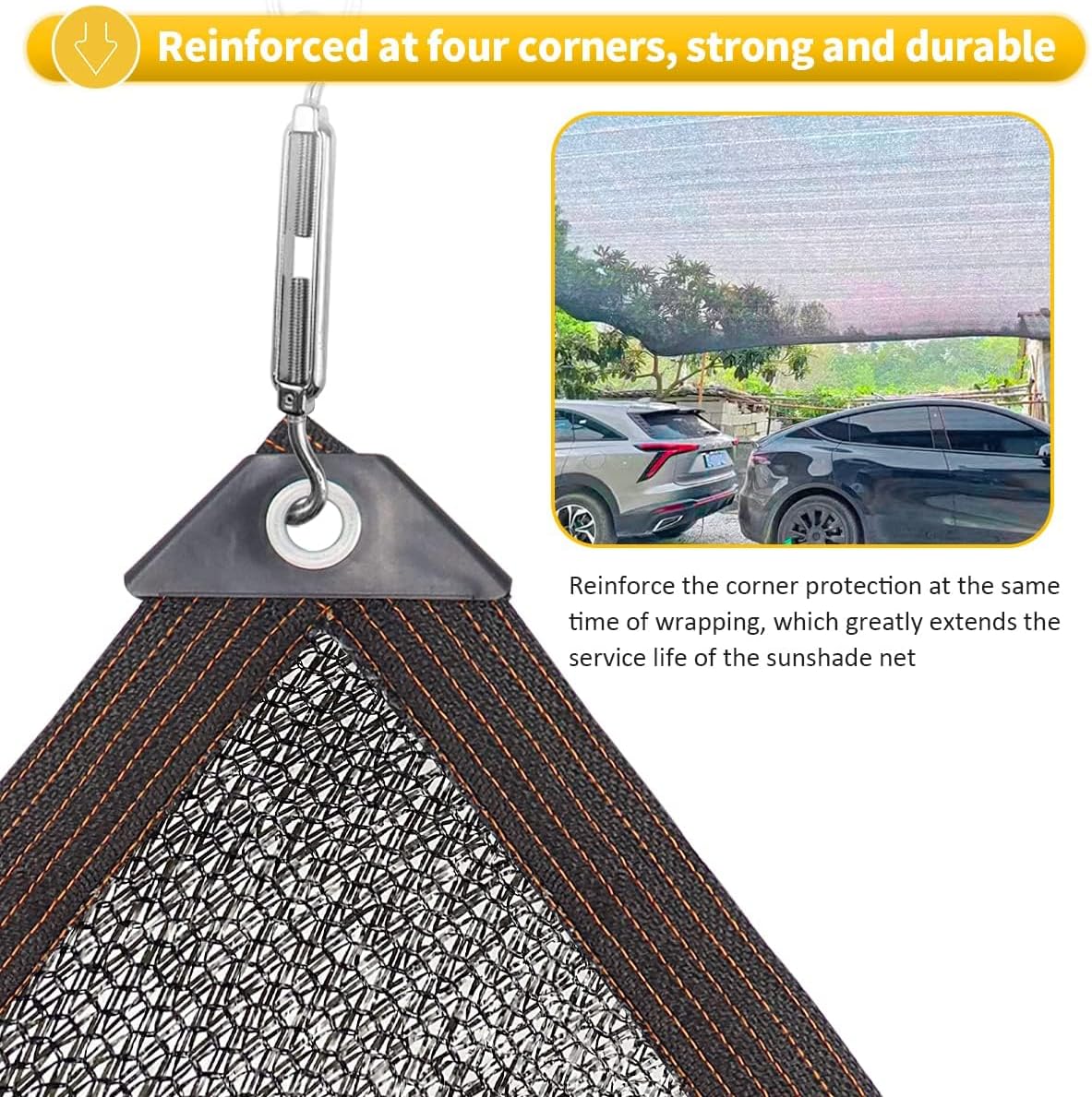 Shade Cloth, 40% Sunblock Shade Cloth Cover Mesh UV Resistant Net for Garden Flower Plant Greenhouse, Plant and Patio Sunshade,Black,2X3m