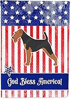 Vista 939 de Caroline's Treasures BB4243GF Bandera de jardín con texto en inglés «Merry Christmas» con texto en inglés «Merry Christmas», bandera decorativa